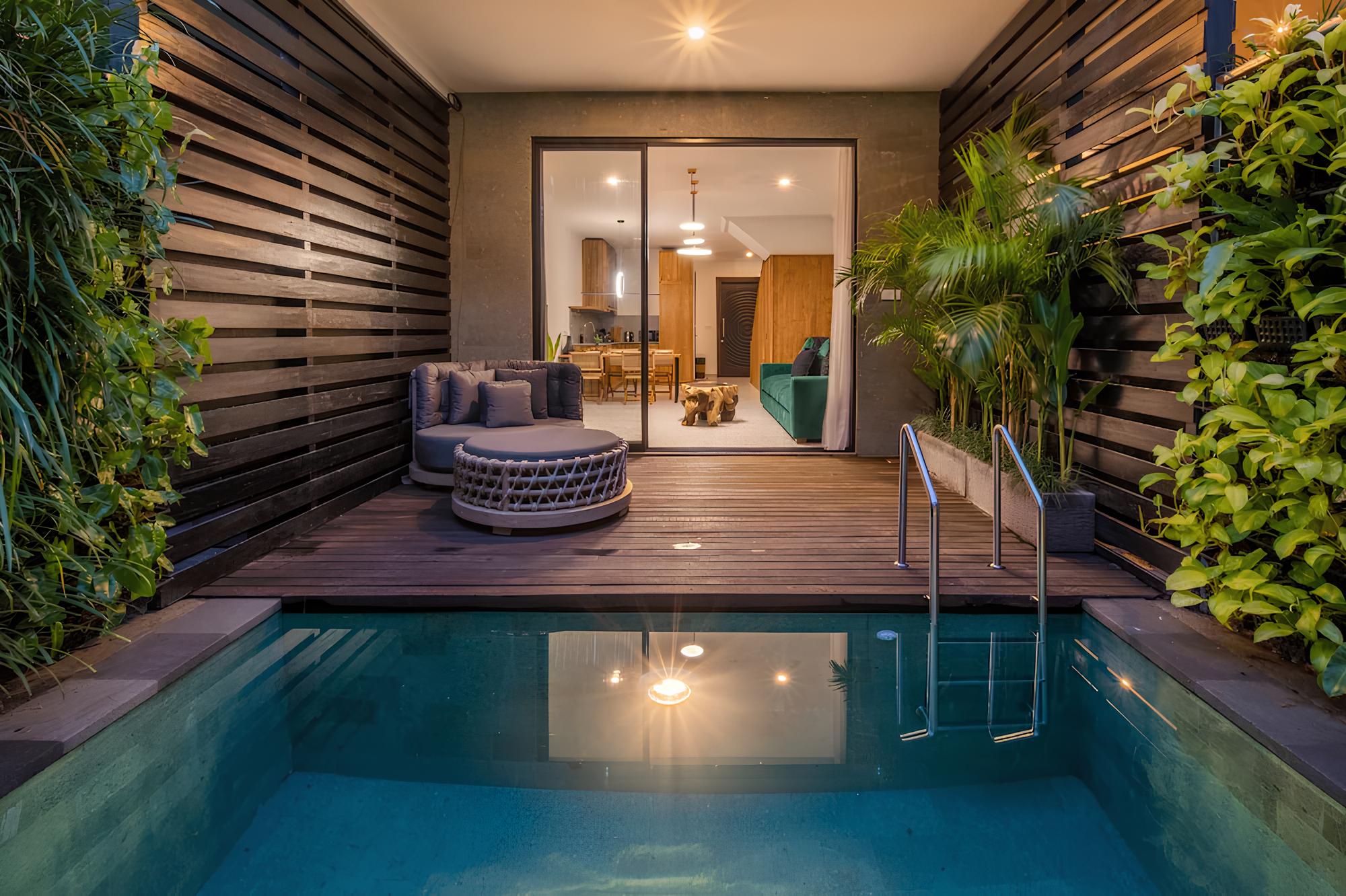 READY NOW 2 BEDROOM TOWNHOUSE FOR SALE LEASEHOLD IN CANGGU BE-1371 